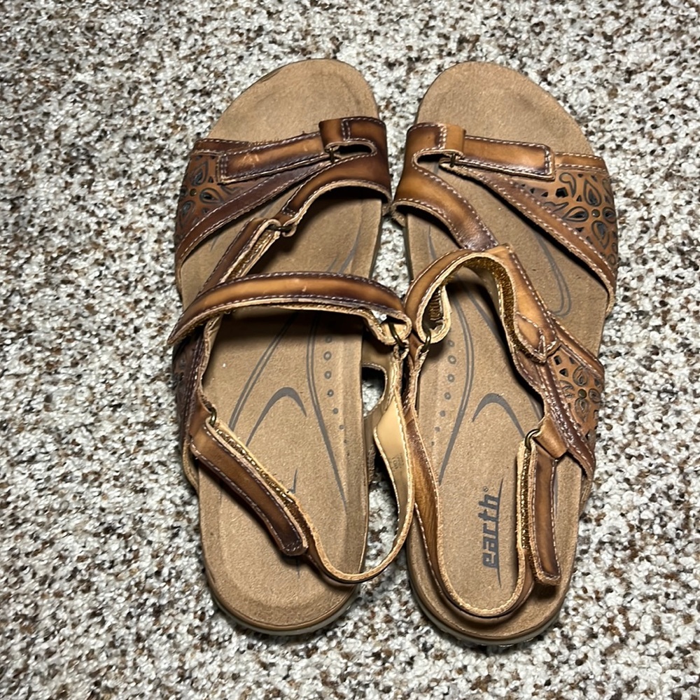 Brown Earth Sandals